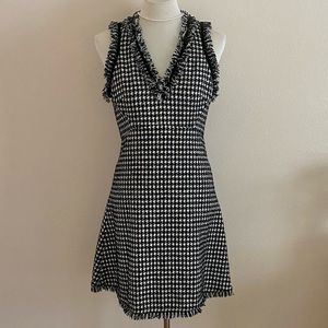 Kate Spade Houndstooth Tweed Dress